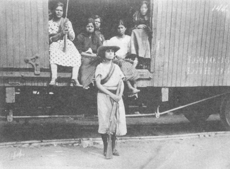 Soldaderas during the Mexican Revolution
